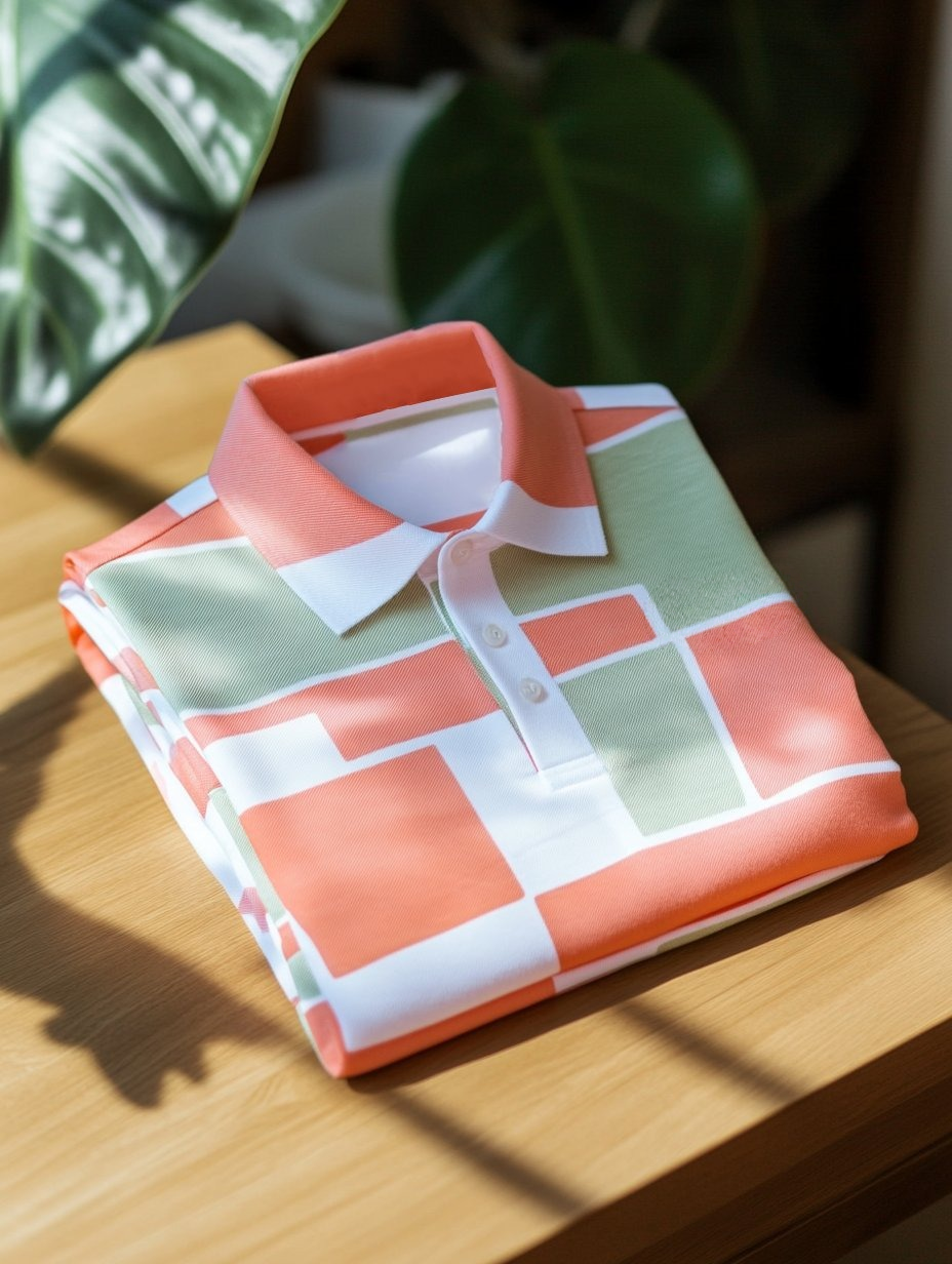 Camisa polo ejecutivo casual Button de manga corta para hombre