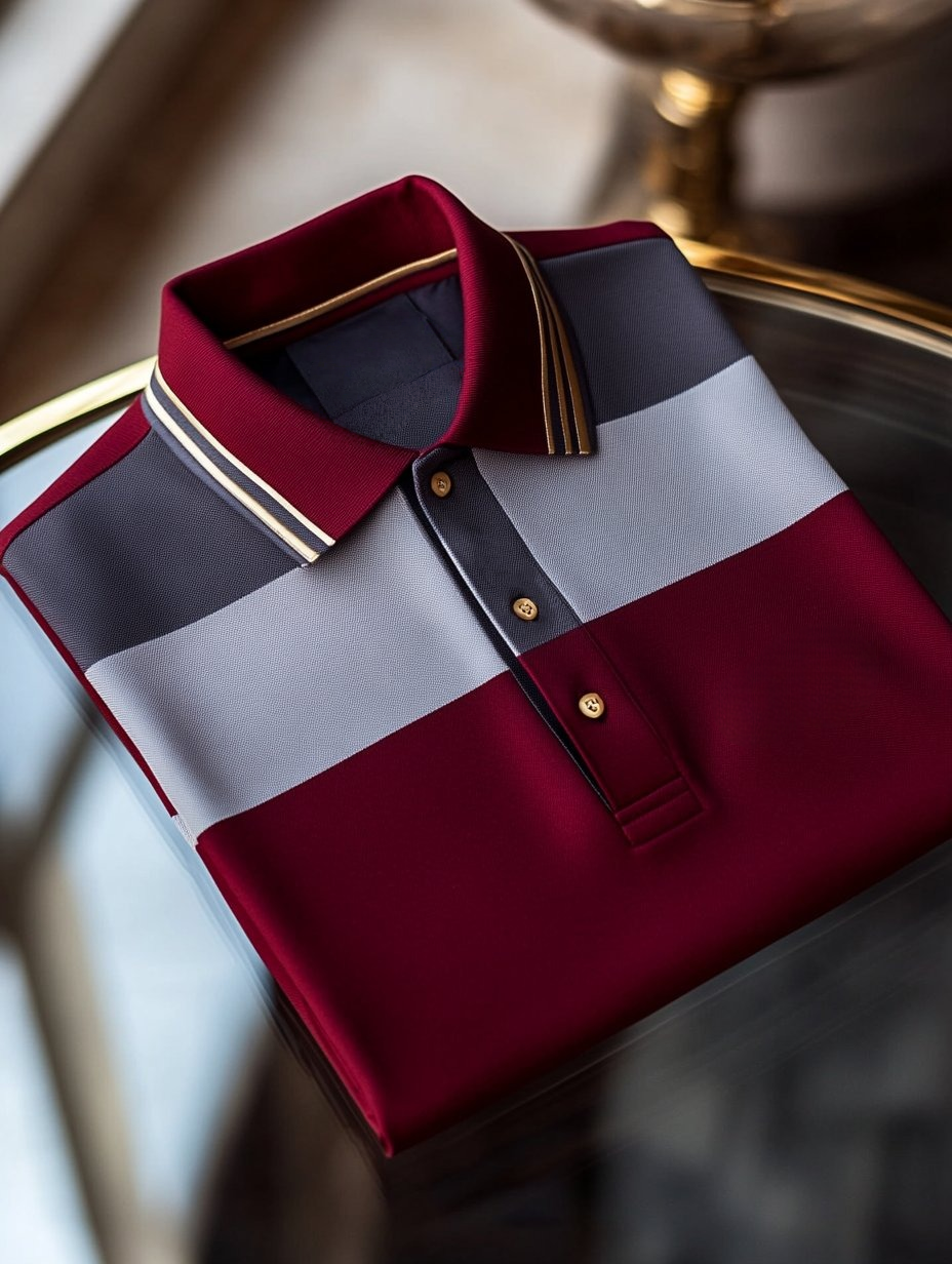 Camisa polo ejecutivo casual Button de manga corta para hombre