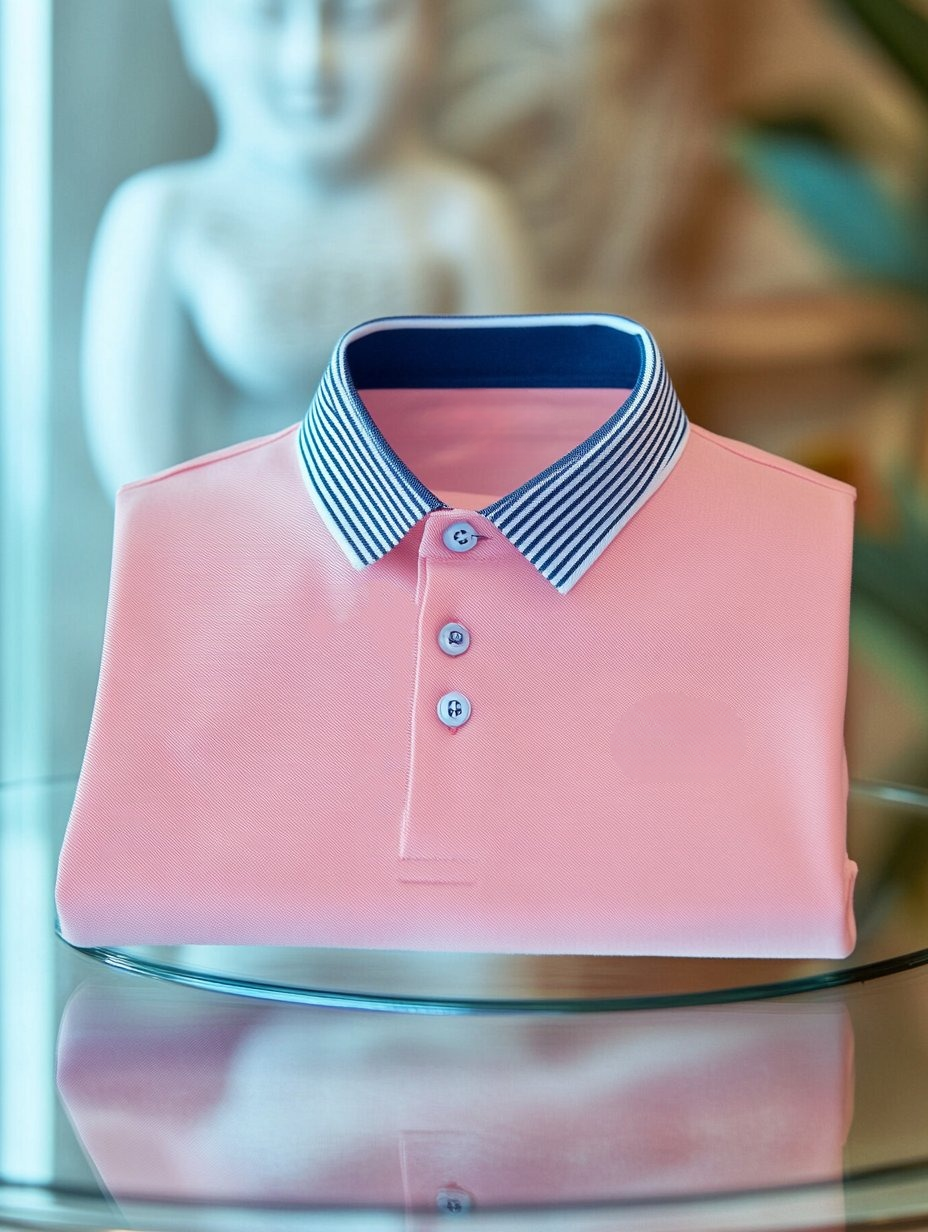 Camisa polo ejecutivo casual Button de manga corta para hombre