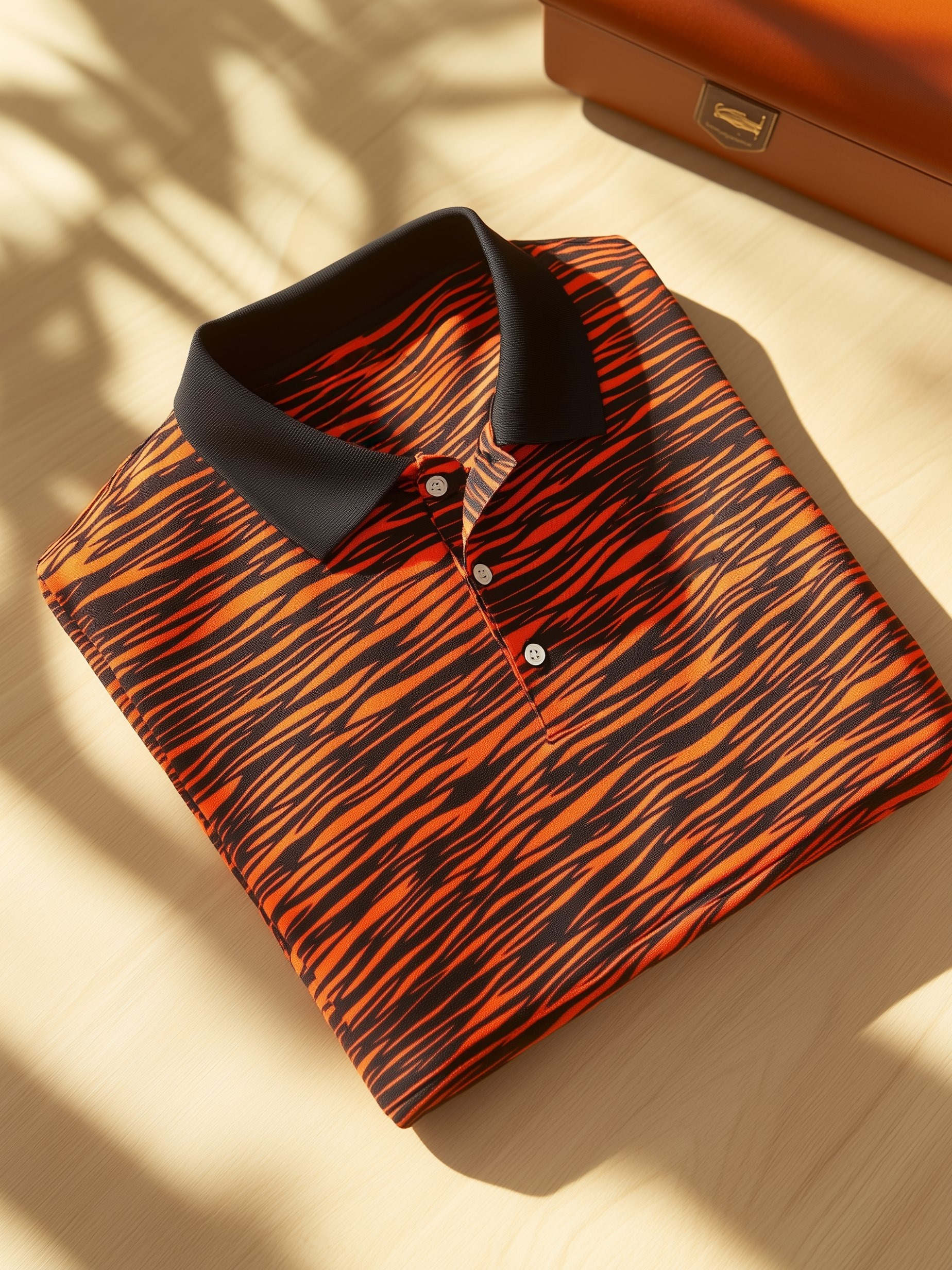 Camisa polo clásico ejecutivo Old Money Button de manga corta para hombre