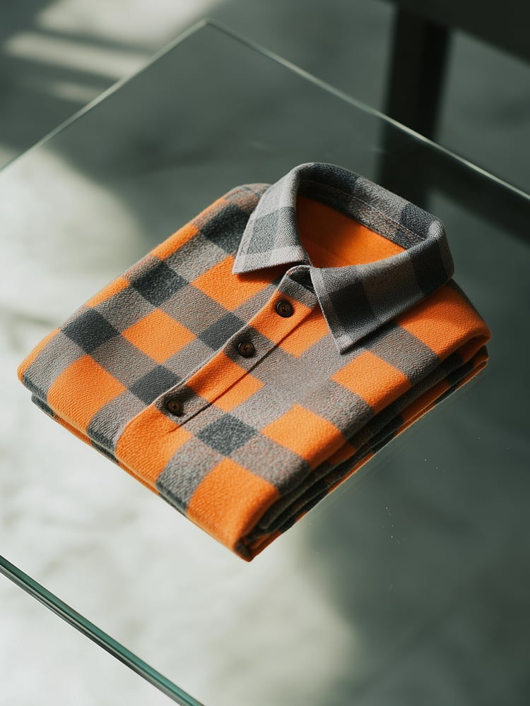 Camisa polo clásico ejecutivo Old Money Button de manga corta para hombre