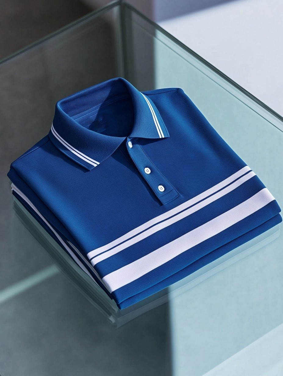 Camisa polo ejecutivo casual Button de manga corta para hombre