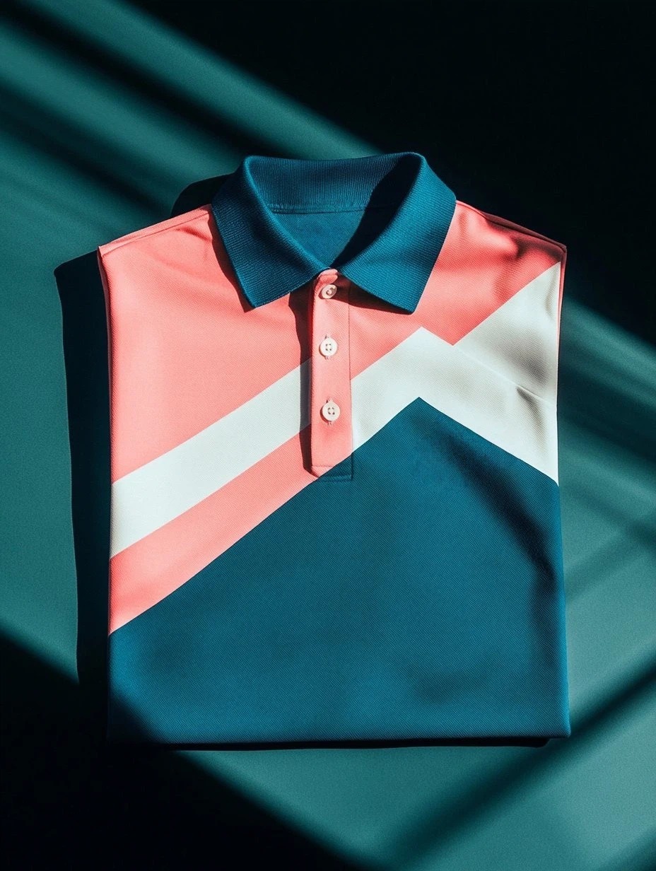 Camisa polo ejecutivo casual Button de manga corta para hombre