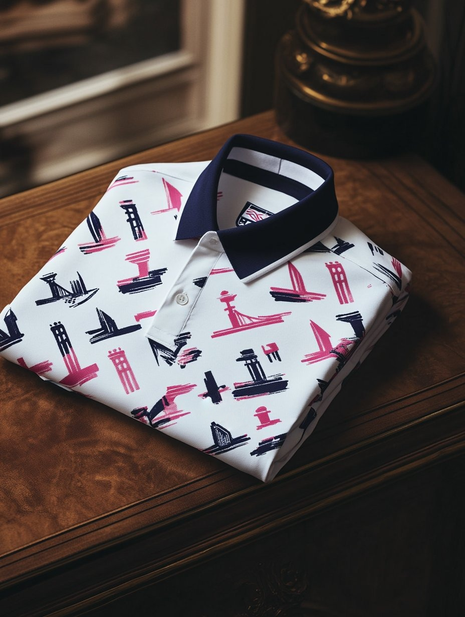 Camisa polo ejecutivo casual Button de manga corta para hombre