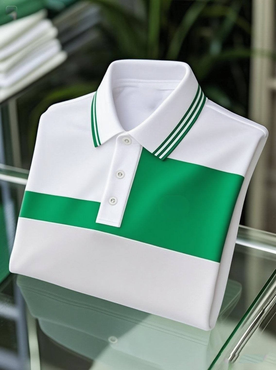 Camisa polo ejecutivo casual Button de manga corta para hombre