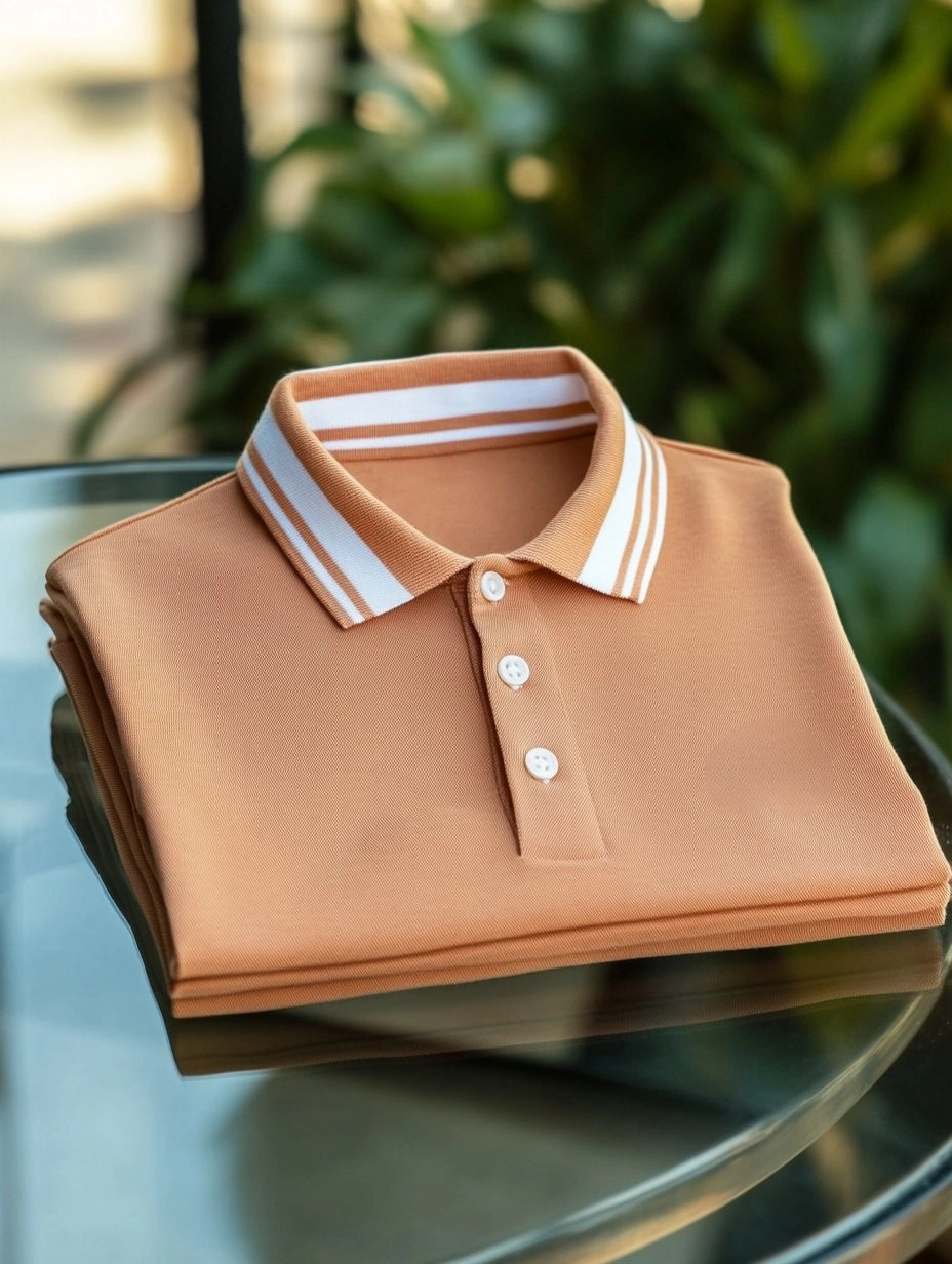 Camisa polo ejecutivo casual Fish bordado Button de manga corta para hombre