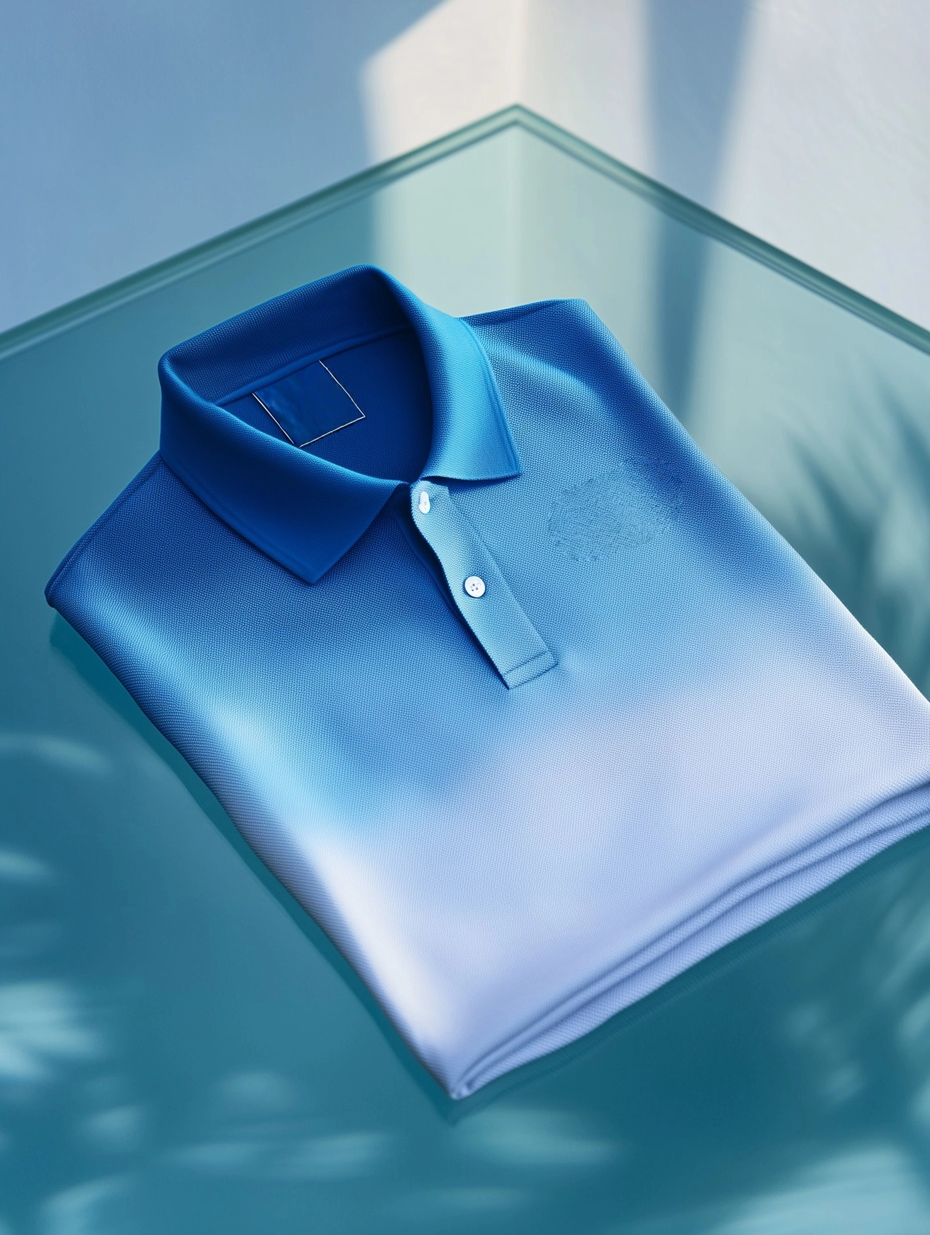 Camisa polo clásico ejecutivo Logo Button de manga corta para hombre