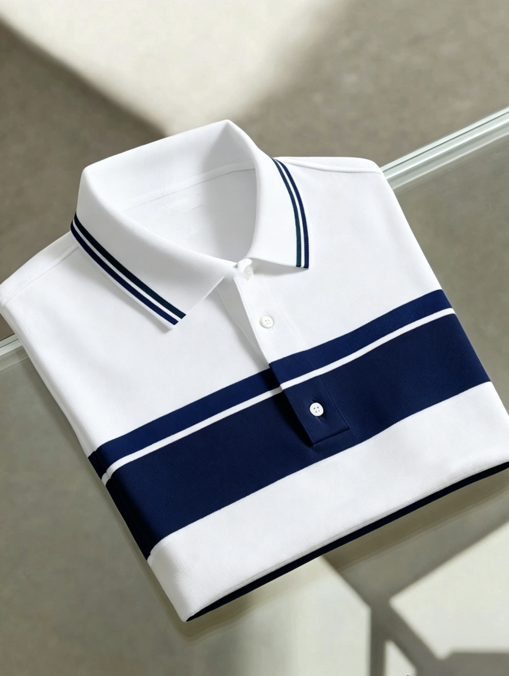 para hombre ejecutivo con botones de manga corta camisa polo