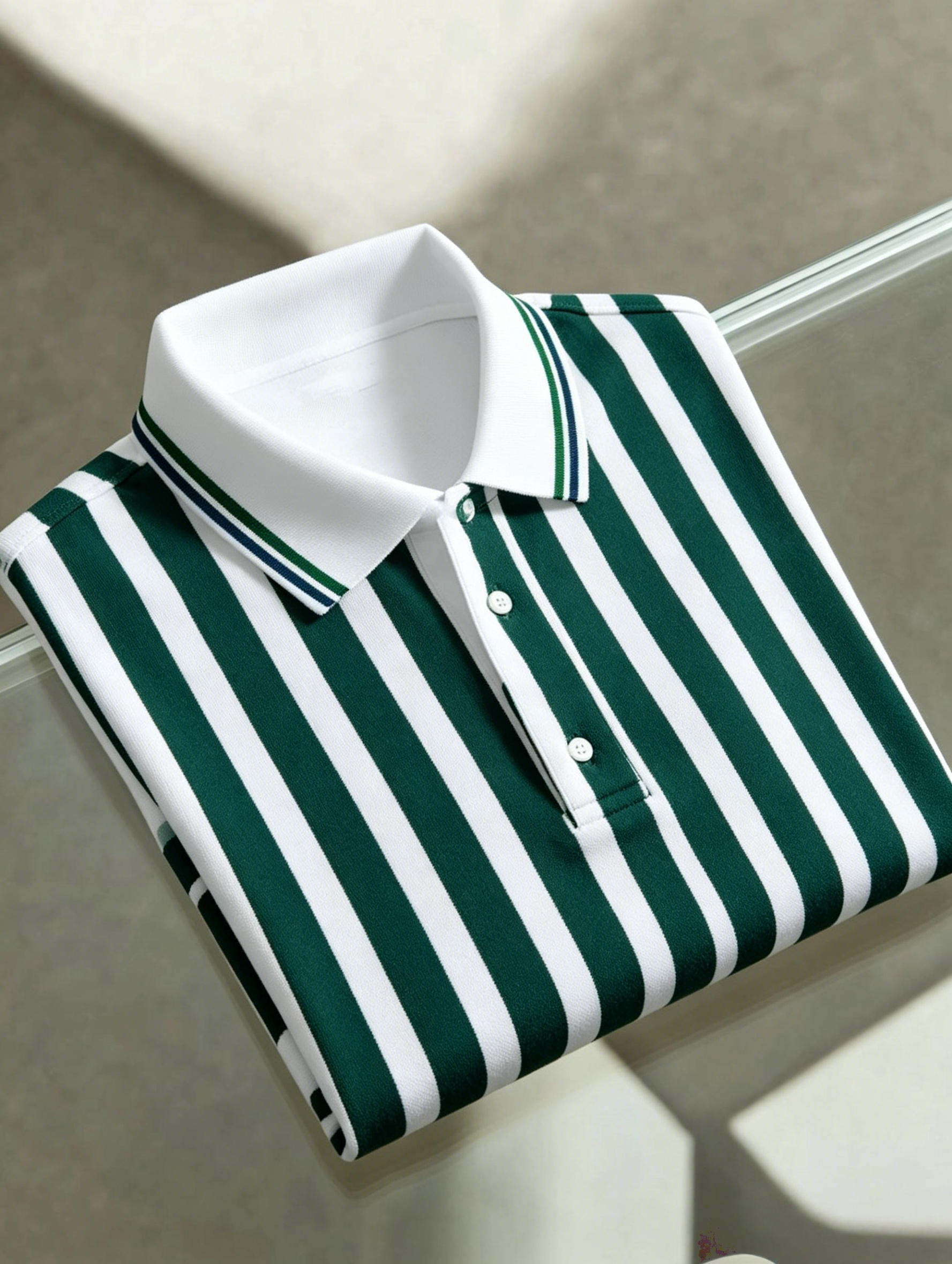 para hombre ejecutivo con botones de manga corta camisa polo