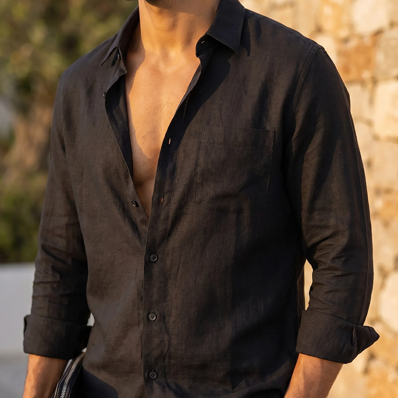 de manga larga camisa