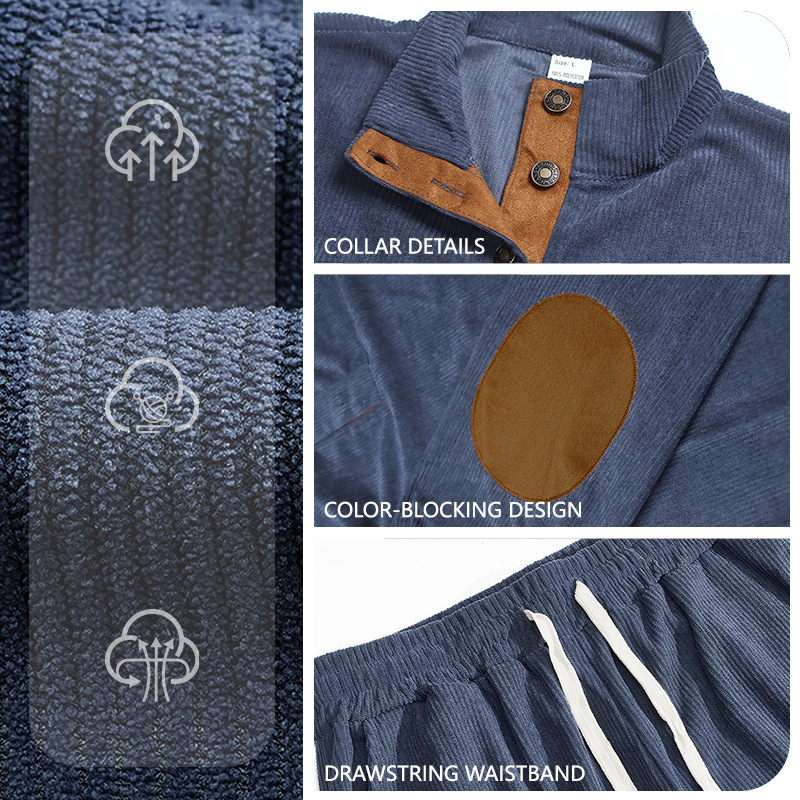 Pullover and cargo pantalón set