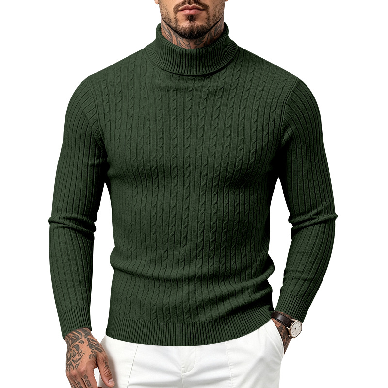 para hombre Turtleneck Sweater | Fall & Winter tejido Pullover