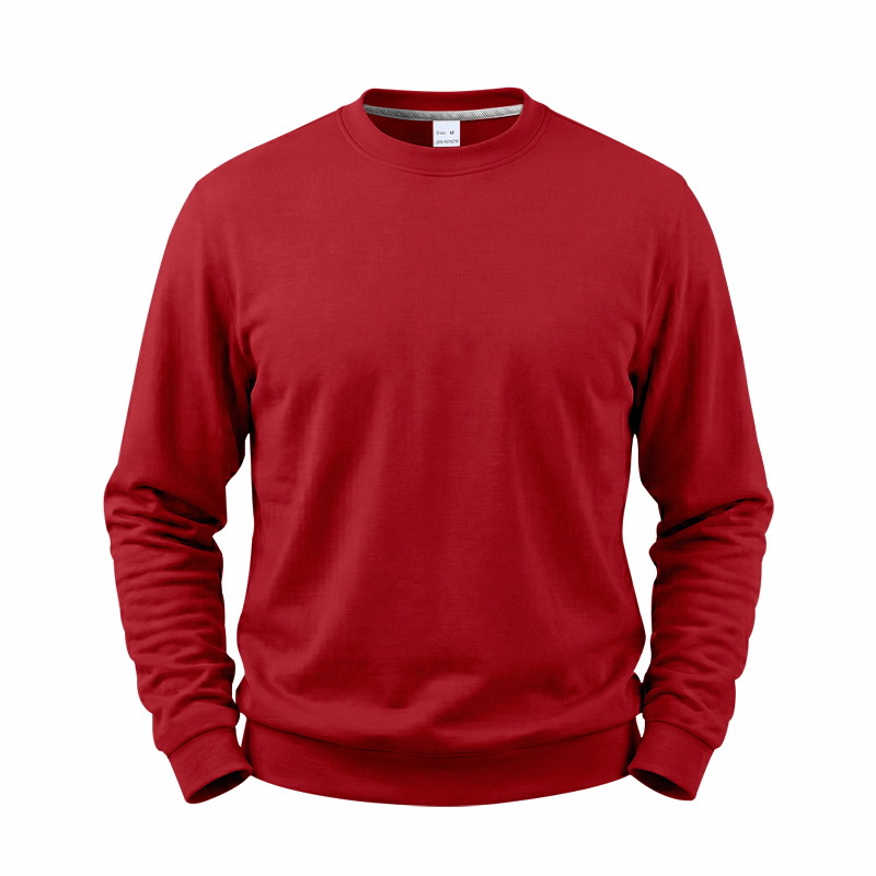 para hombre Heavyweight Fleece-Lined Relaxed Crewneck Sweacamiseta