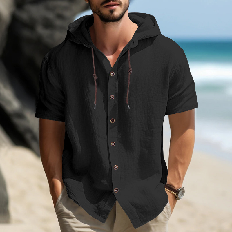 para hombre casual de manga corta camiseta