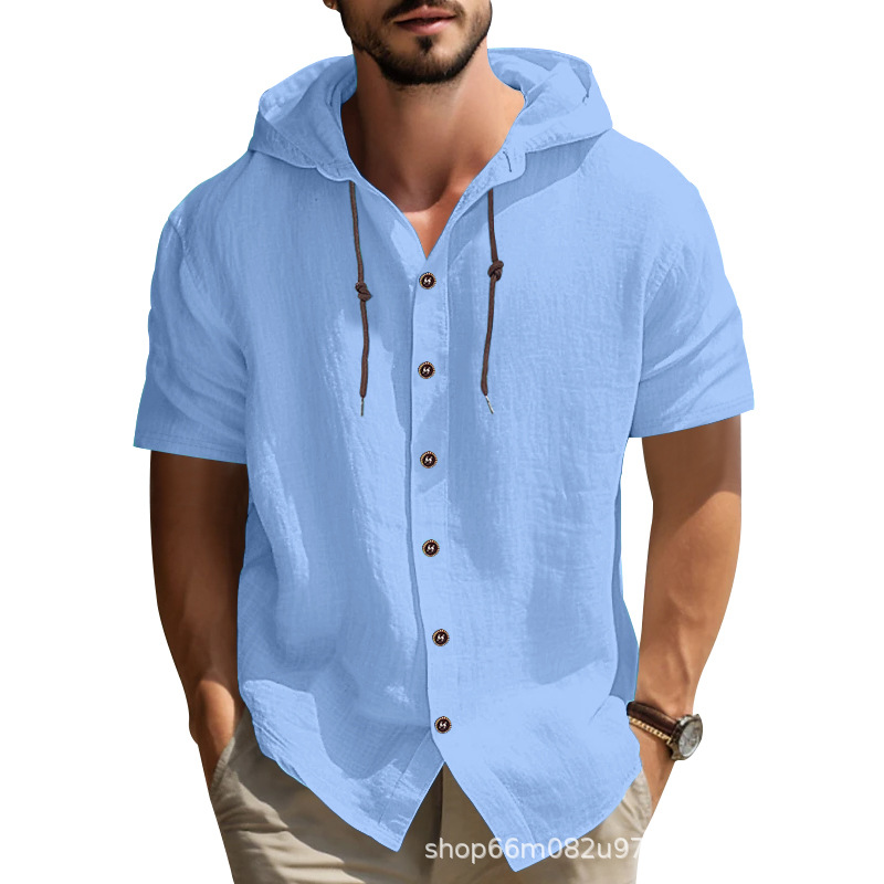 para hombre casual de manga corta camiseta