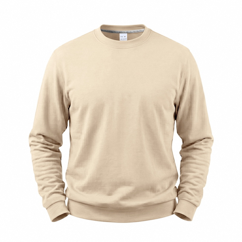 para hombre Heavyweight Fleece-Lined Relaxed Crewneck Sweacamiseta