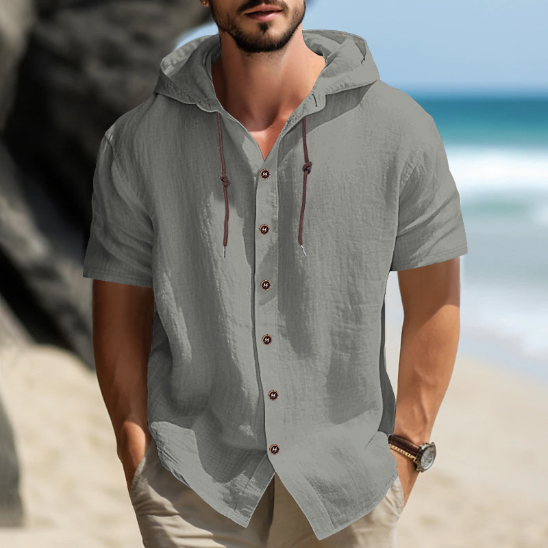 para hombre casual de manga corta camiseta