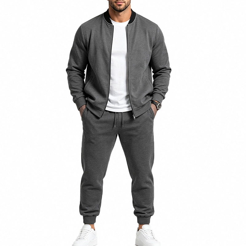 para hombre Relaxed para exterior Baseball chaqueta set