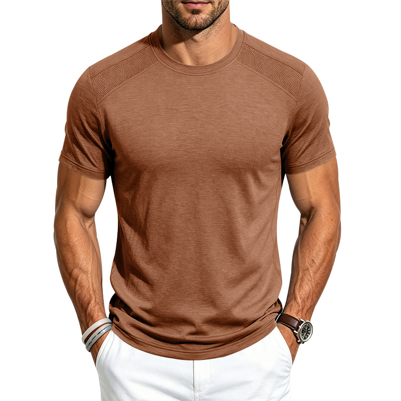 para hombre casual de manga corta camiseta