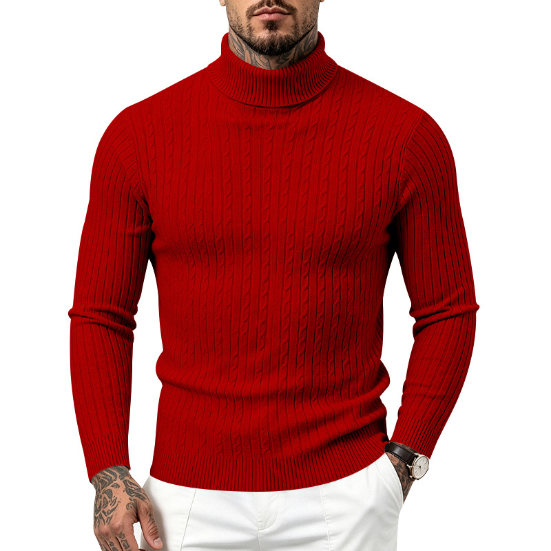 para hombre Turtleneck Sweater | Fall & Winter tejido Pullover