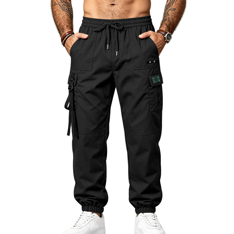 para hombre para exterior Cargo pantalón | Stretch Multi-Pocket Tapered Joggers