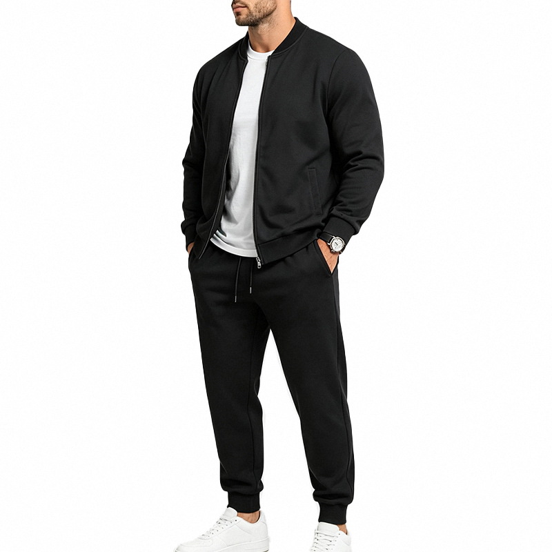 para hombre Relaxed para exterior Baseball chaqueta set