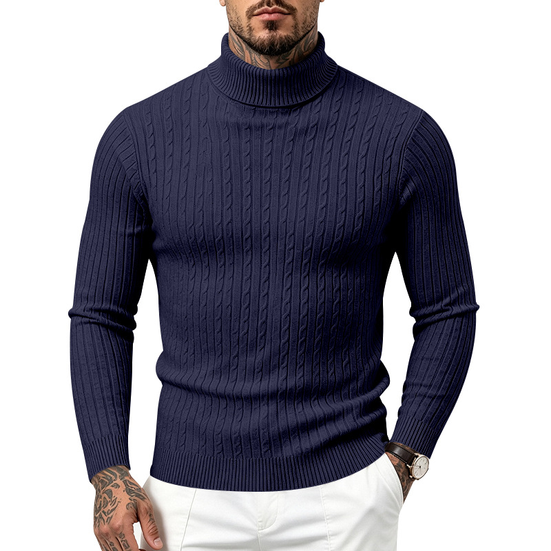 para hombre Turtleneck Sweater | Fall & Winter tejido Pullover