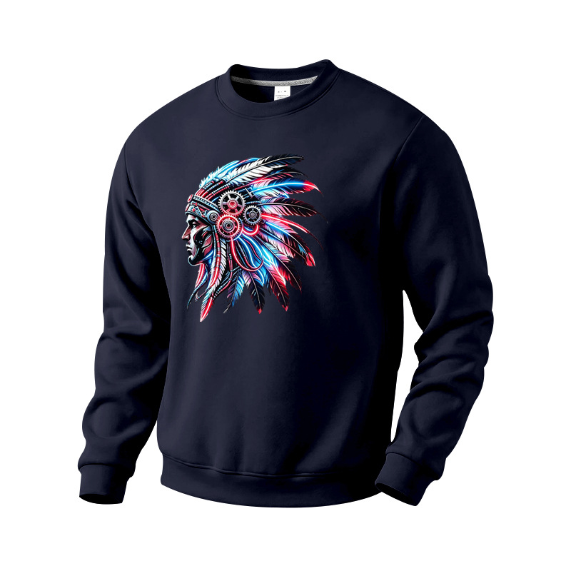 para hombre Fleece-Lined Crewneck Sweacamiseta