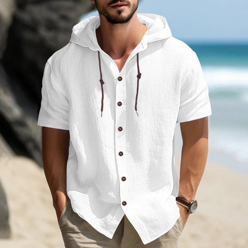 para hombre casual de manga corta camiseta