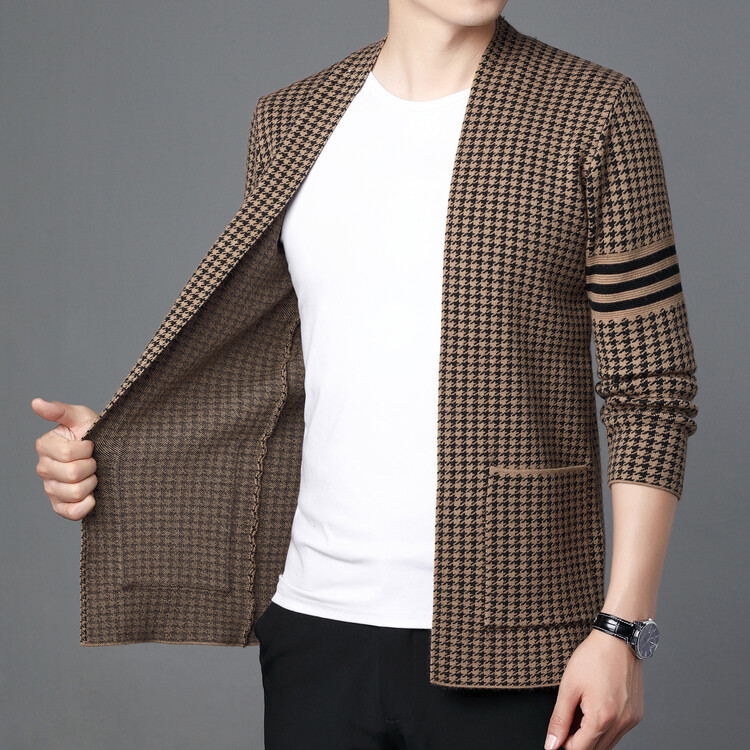 Chaqueta casual tejidoted cárdigan Sweater