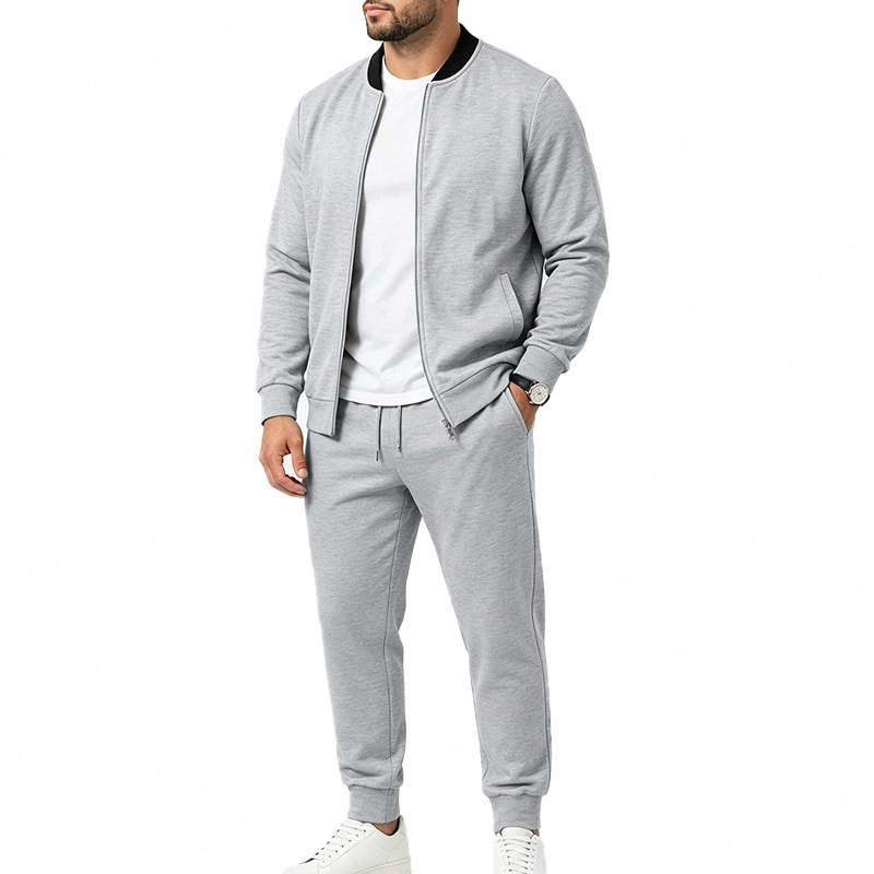 para hombre Relaxed para exterior Baseball chaqueta set