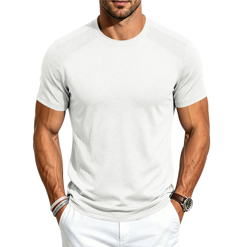 para hombre casual de manga corta camiseta