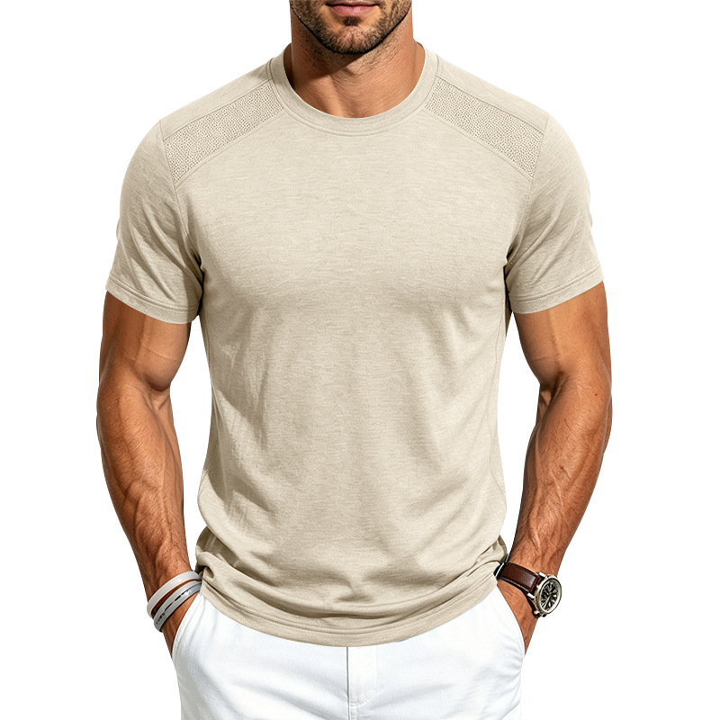 para hombre casual de manga corta camiseta