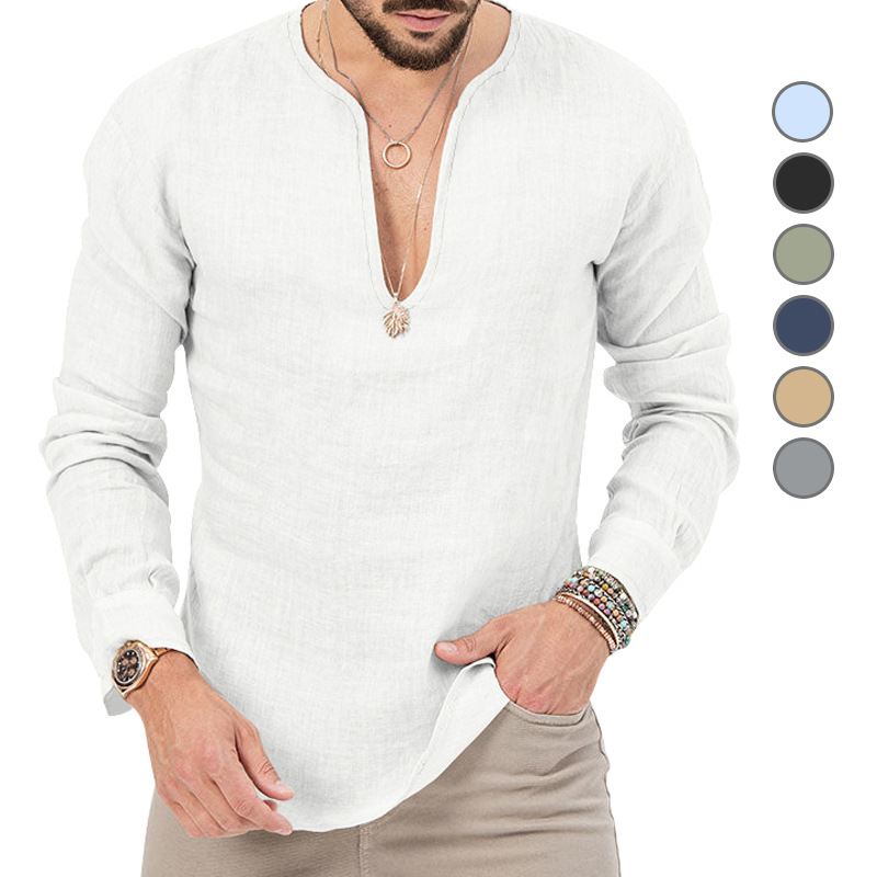 para hombre casual de manga corta camiseta