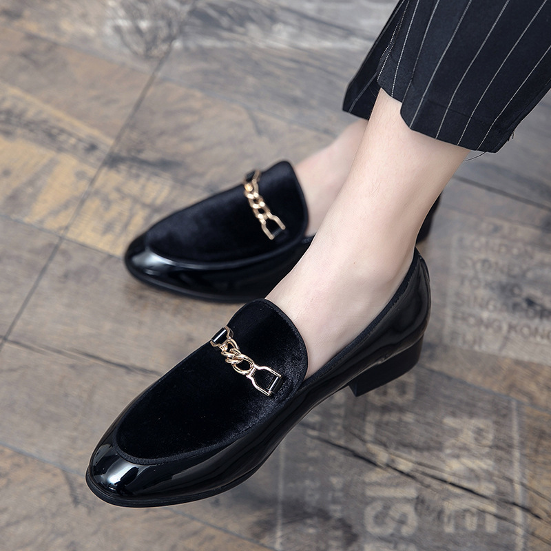 Zapatos British Style All-Match transpirable casual Leather