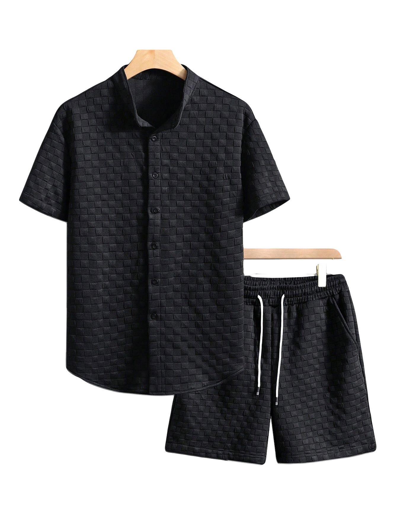 para hombre camisa & shorts Set