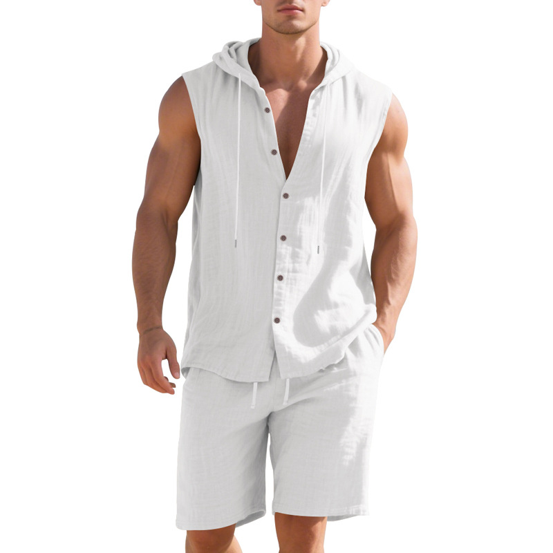 para hombre camisa & shorts Set