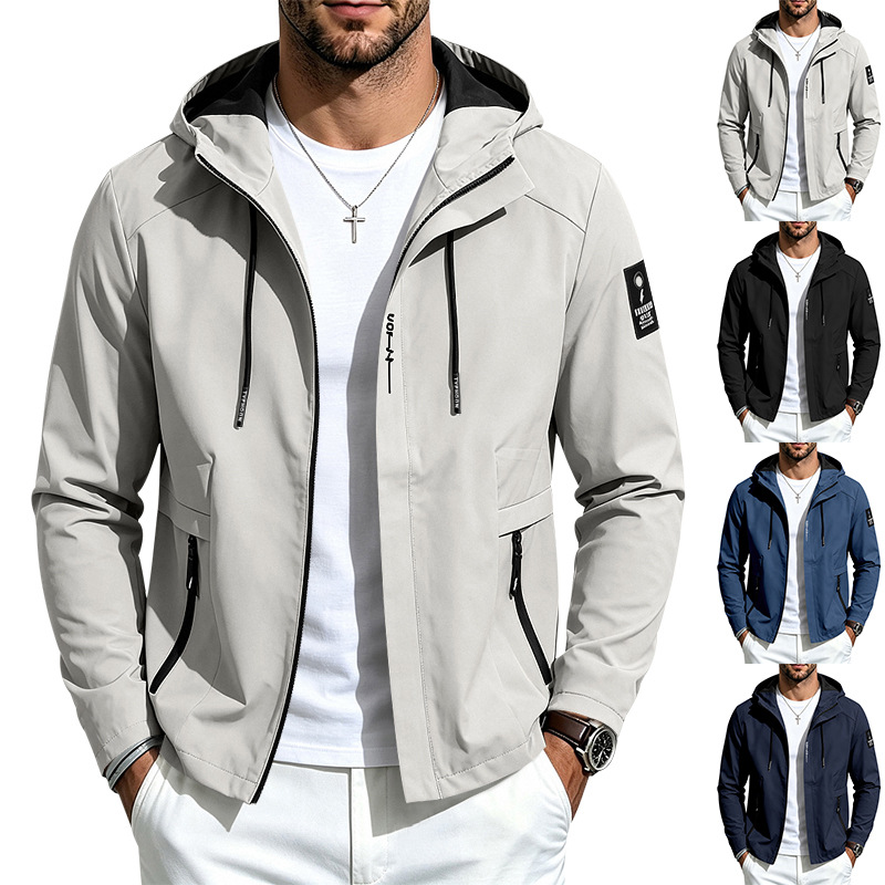para hombre para exterior chaqueta