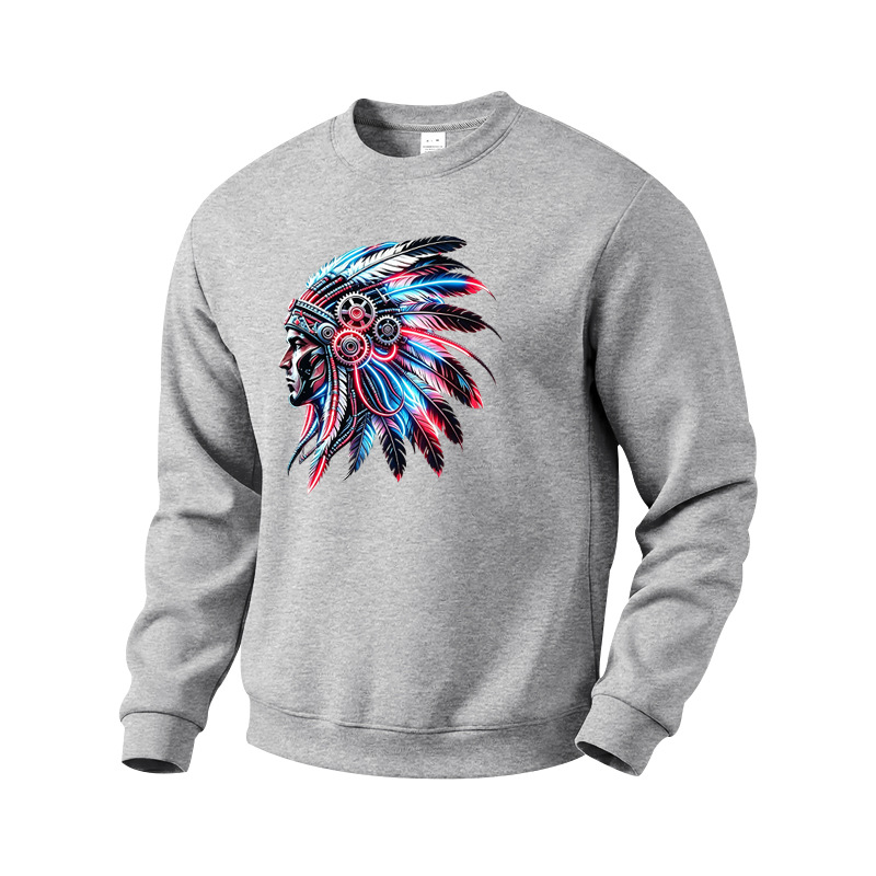 para hombre Fleece-Lined Crewneck Sweacamiseta
