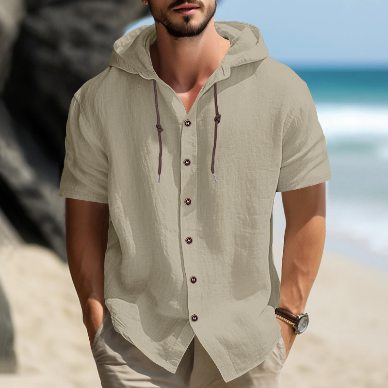 para hombre casual de manga corta camiseta