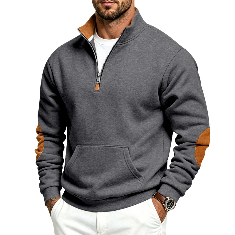 para hombre Fleece-Lined Relaxed Sweacamiseta