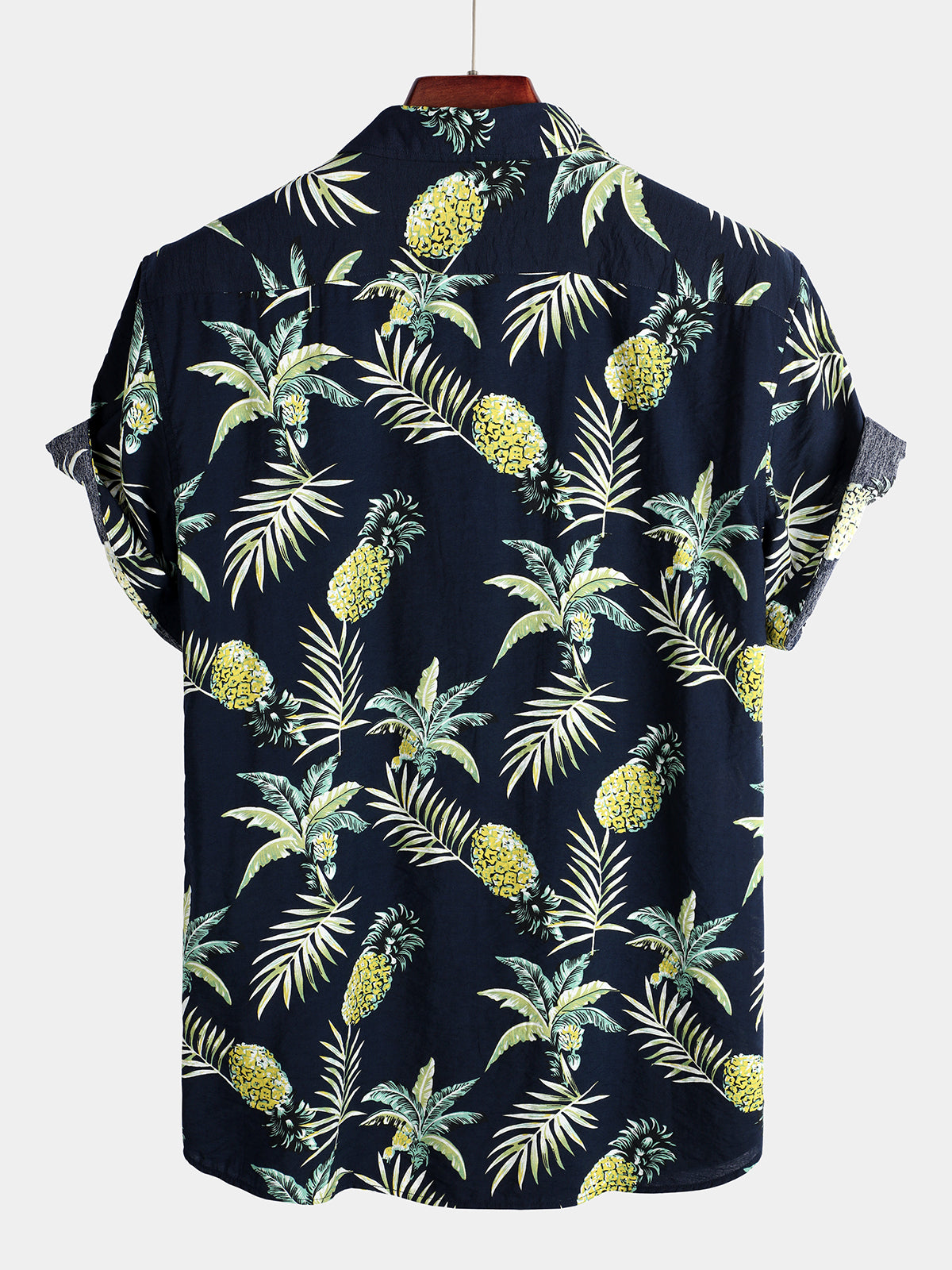 Holiday Pineapple de manga corta Pockecamiseta para hombre