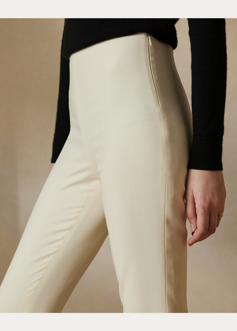Pantalones Annie Stretch Lana Mujer Creme | GPJH75492 - vista 5