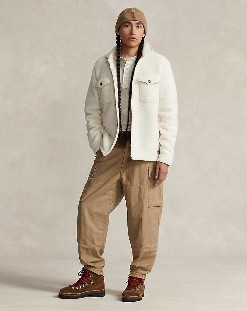Pantalones Ralph Lauren Baggy Fit Reverse-Sateen Cargo Hombre Kaki | BMLQWKY-21 - vista 1