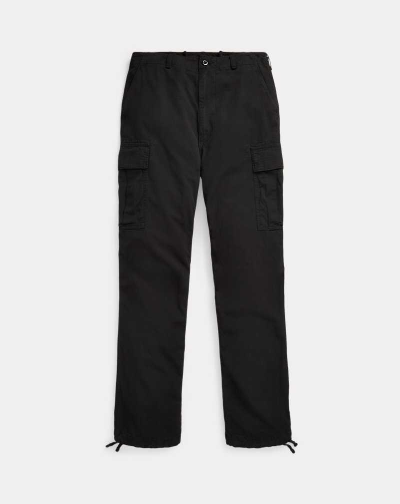 Pantalones Ralph Lauren Burroughs Relaxed Fit Ripstop Cargo Hombre Negros | CSNLFEU-42 - vista 2