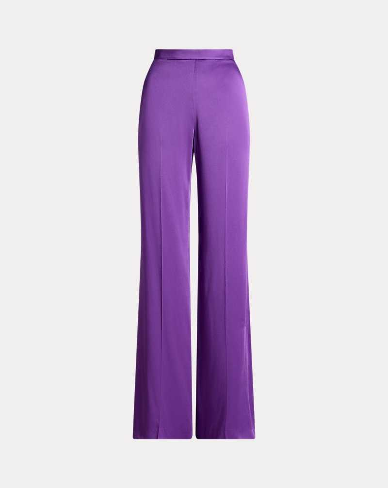 Pantalones Ralph Lauren Chevonne Crepe-Back Satin Mujer | RVSFAYL-29 - vista 2