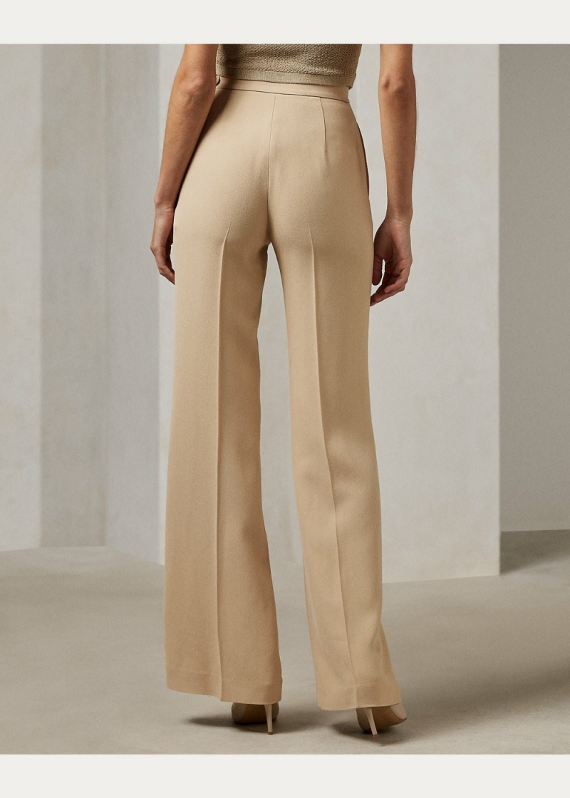 Pantalones Chevonne Textured Twill Pant Mujer Marrom | LMQS27684 - vista 4