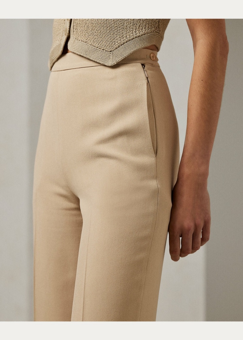 Pantalones Chevonne Textured Twill Pant Mujer Marrom | LMQS27684 - vista 5
