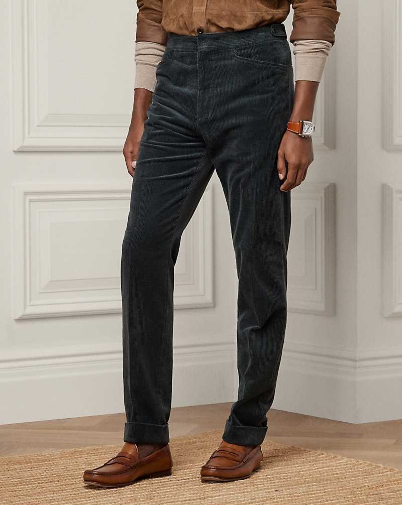 Pantalones Ralph Lauren Corduroy Hombre Verdes | SFPDTQJ-96 - vista 3