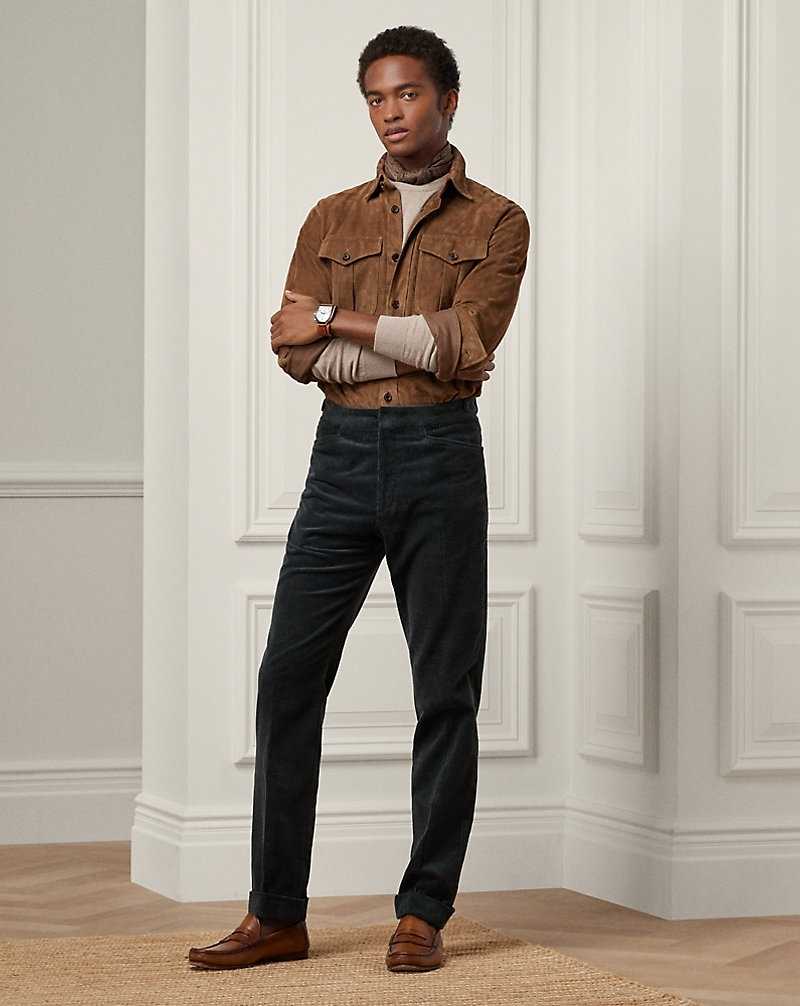 Pantalones Ralph Lauren Corduroy Hombre Verdes | SFPDTQJ-96 - vista 1